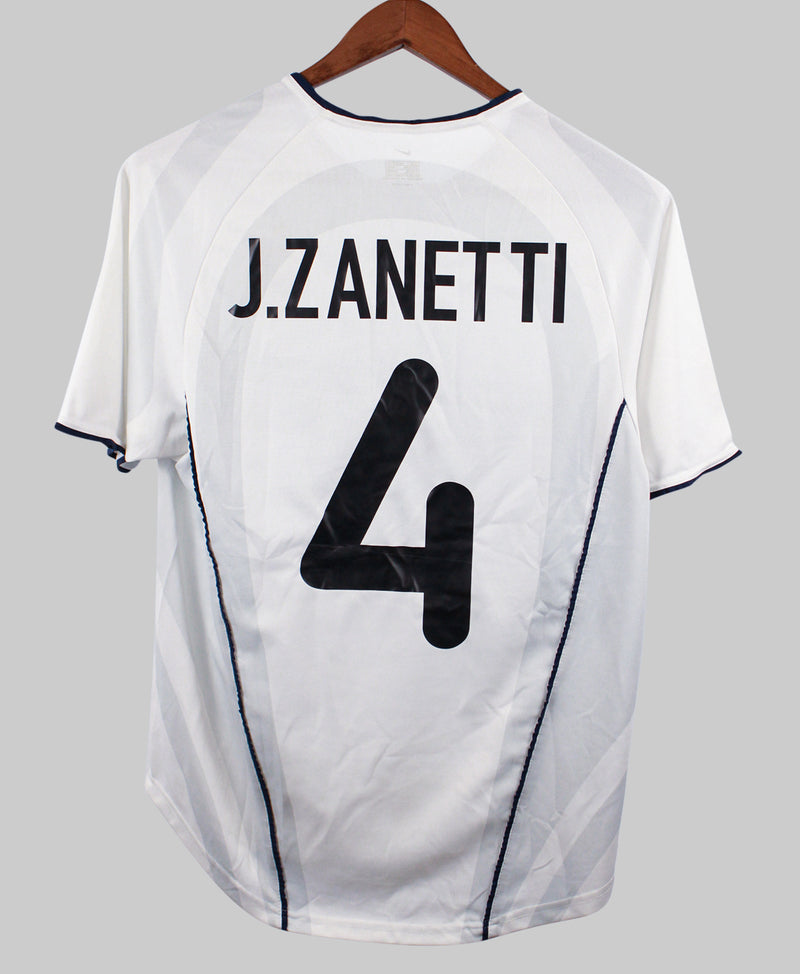 Inter Milan 2001-02 J. Zanetti Away Kit (S)