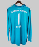 Bayern Munich 2020-21 Neuer Goalkeeper Home Kit (2XL)