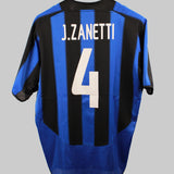 Inter Milan 2003-04 J. Zanetti Home Kit (L)