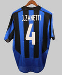 Inter Milan 2003-04 J. Zanetti Home Kit (L)