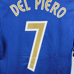 Italy 2003-04 Del Piero Home jersey shirt