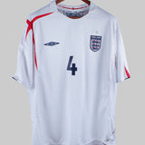England 2006-07 Gerarrd Home Kit (3XL)