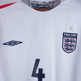 England 2006-07 Gerarrd Home Kit (3XL)