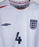 England 2006-07 Gerarrd Home Kit (3XL)