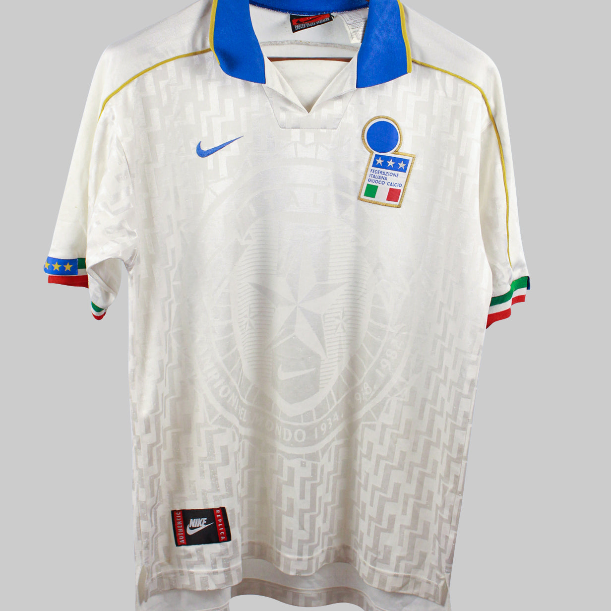Italy 1995 Casiraghi Away jersey shirt