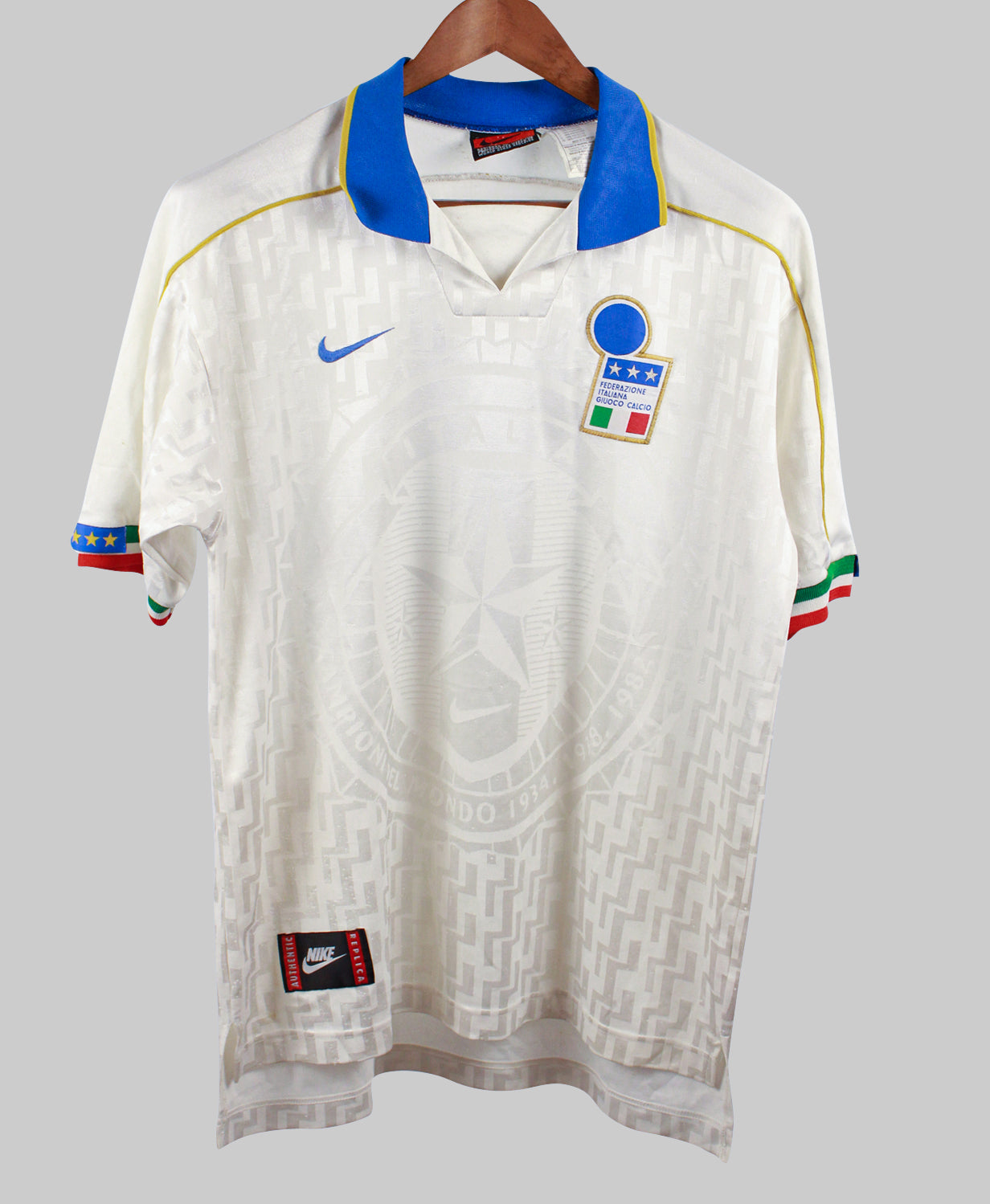 Italy 1995 Casiraghi Away jersey shirt