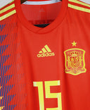 Spain 2018-19 Ramos Home Kit (S)
