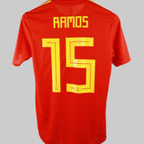 Spain 2018-19 Ramos Home Kit (S)