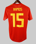 Spain 2018-19 Ramos Home Kit (S)