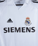 Real Madrid 2004-05 Zidane  Home Kit (S)