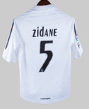 Real Madrid 2004-05 Zidane  Home Kit (S)