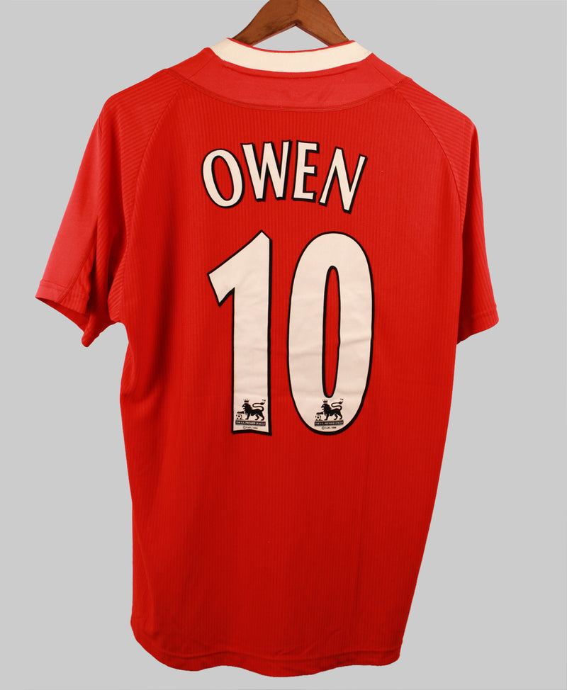 Liverpool 2000-01 Owen Home Kit (M)