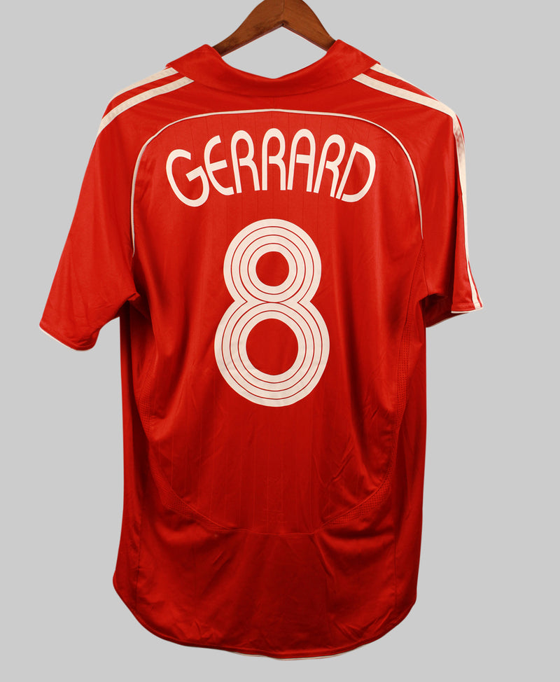 Liverpool 2006-07 Gerrard Home Kit (L)