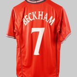 England 2002 Beckham Away Kit (L)