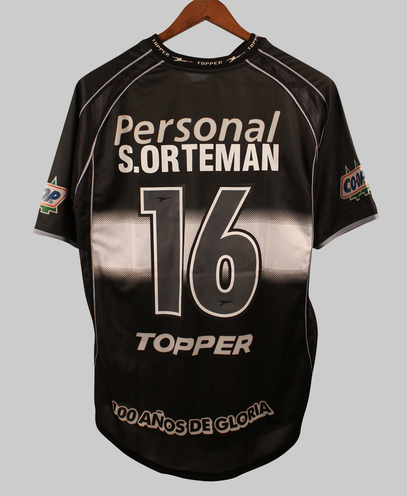 Olimpia 2002 S. Orteman Away Kit /nwt (L)