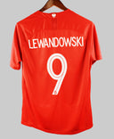 Poland 2018-19 Lewandowski Away Kit (L)