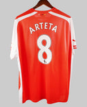 Arsenal 2014-15 Arteta Home Kit (3XL)