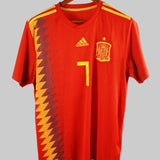 Spain 2018-19 Morata Home Kit (L)