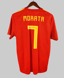 Spain 2018-19 Morata Home Kit (L)