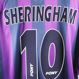 Tottenham 1995-96 Sheringham Away Kit (2XL)