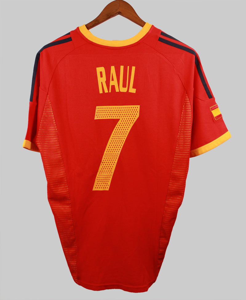 Spain 2002 Raul Home Kit (M)
