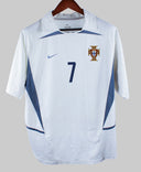 Portugal 2002 Figo Away Kit (L)