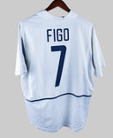 Portugal 2002 Figo Away Kit (L)