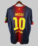 Barcelona 2012-13 Messi Home Kit (XL)