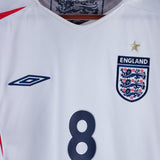 England 2006-07 Lampard Home Kit (L)