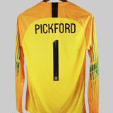England 2018-19 Pickford Goalkeeper Home Kit (S)
