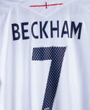 England 2007 Beckham Home Kit (L)