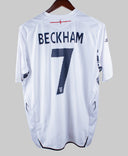 England 2007 Beckham Home Kit (L)