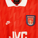 Arsenal 1995-96 Adams Home Kit (L)
