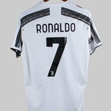 Juventus 2020-21 Ronaldo Home Kit (L)