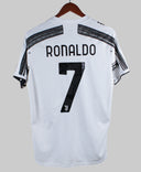 Juventus 2020-21 Ronaldo Home Kit (L)