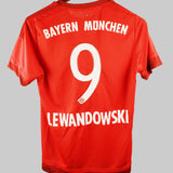 Bayern Munich 2015-2016 Lewandowski Home Kit (M)