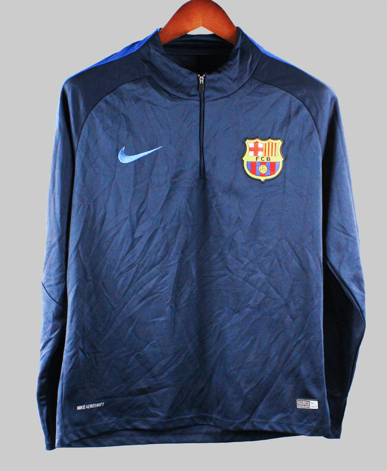Barcelona 2017-18  1/4 Zip Jacket Kit (XL)