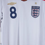 England 2007-08 Lampard Home Kit (L)