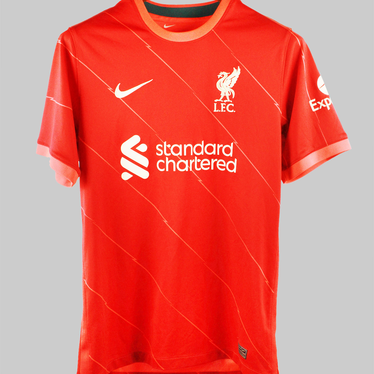 Liverpool 2021-22 Virgil Home Kit (M)