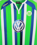 Wolfsburg 2015-2016 De Bruyne Away Kit (XL)