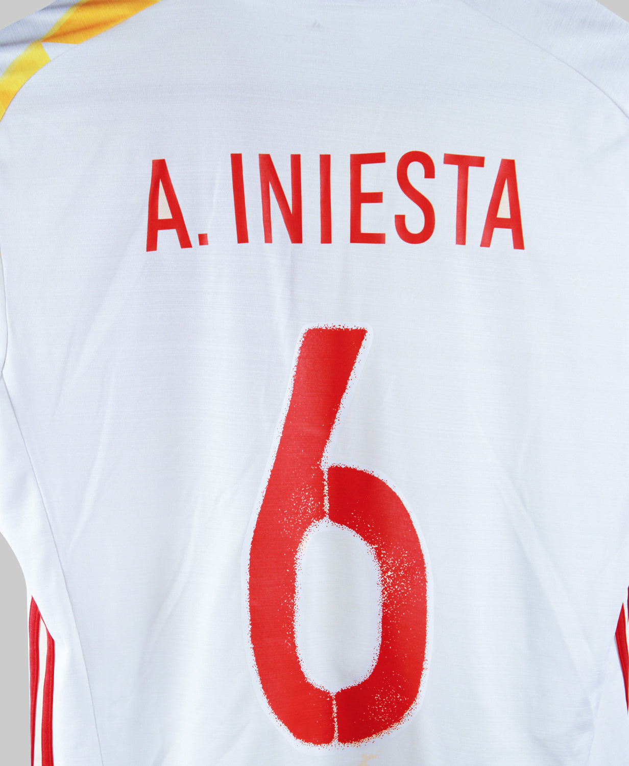 Spain 2015-2016 A. Iniesta Away Kit (S)