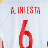 Spain 2015-2016 A. Iniesta Away Kit (S)