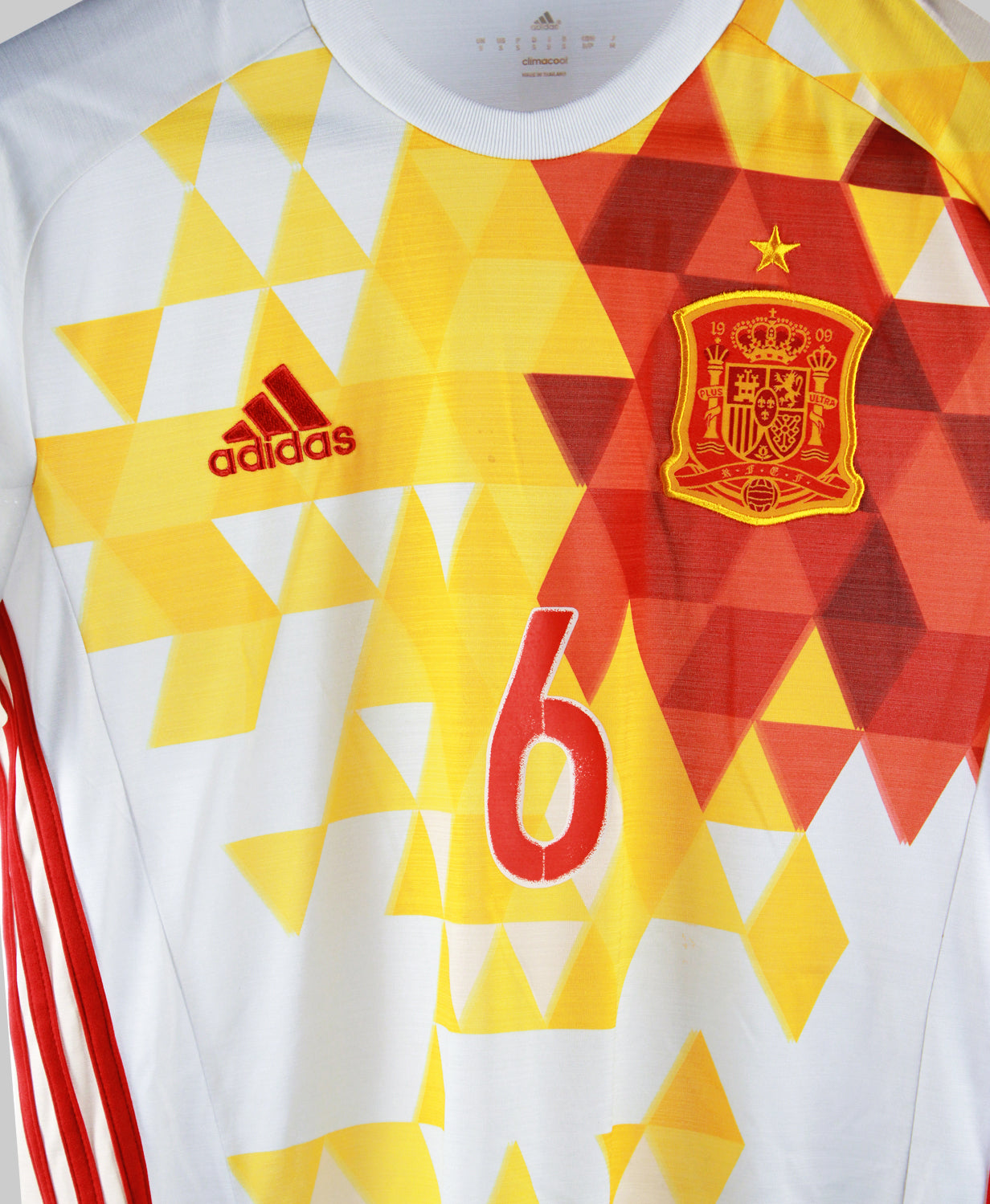 Spain 2015-2016 A. Iniesta Away Kit (S)