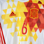 Spain 2015-2016 A. Iniesta Away Kit (S)