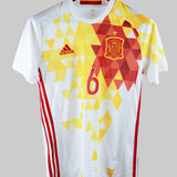 Spain 2015-2016 A. Iniesta Away Kit (S)