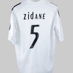 Real Madrid 2005-2006 Zidane Home Kit (L)