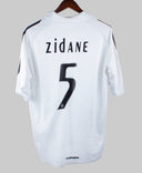 Real Madrid 2005-2006 Zidane Home Kit (L)