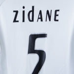 Real Madrid 2005-2006 Zidane Home Kit (L)