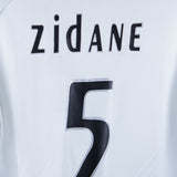 Real Madrid 2005-2006 Zidane Home Kit (L)