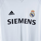 Real Madrid 2005-2006 Zidane Home Kit (L)